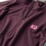 IQ Immo Fleece Mit Halbem Reißverschluss female, Potent purple / dark grey melange