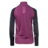 IQ Rimmo Halbreißverschluss-langarm-t-shirt female, Black / dark purple