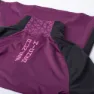 IQ Rimmo Halbreißverschluss-langarm-t-shirt female, Black / dark purple