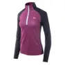 IQ Rimmo Halbreißverschluss-langarm-t-shirt female, Black / dark purple
