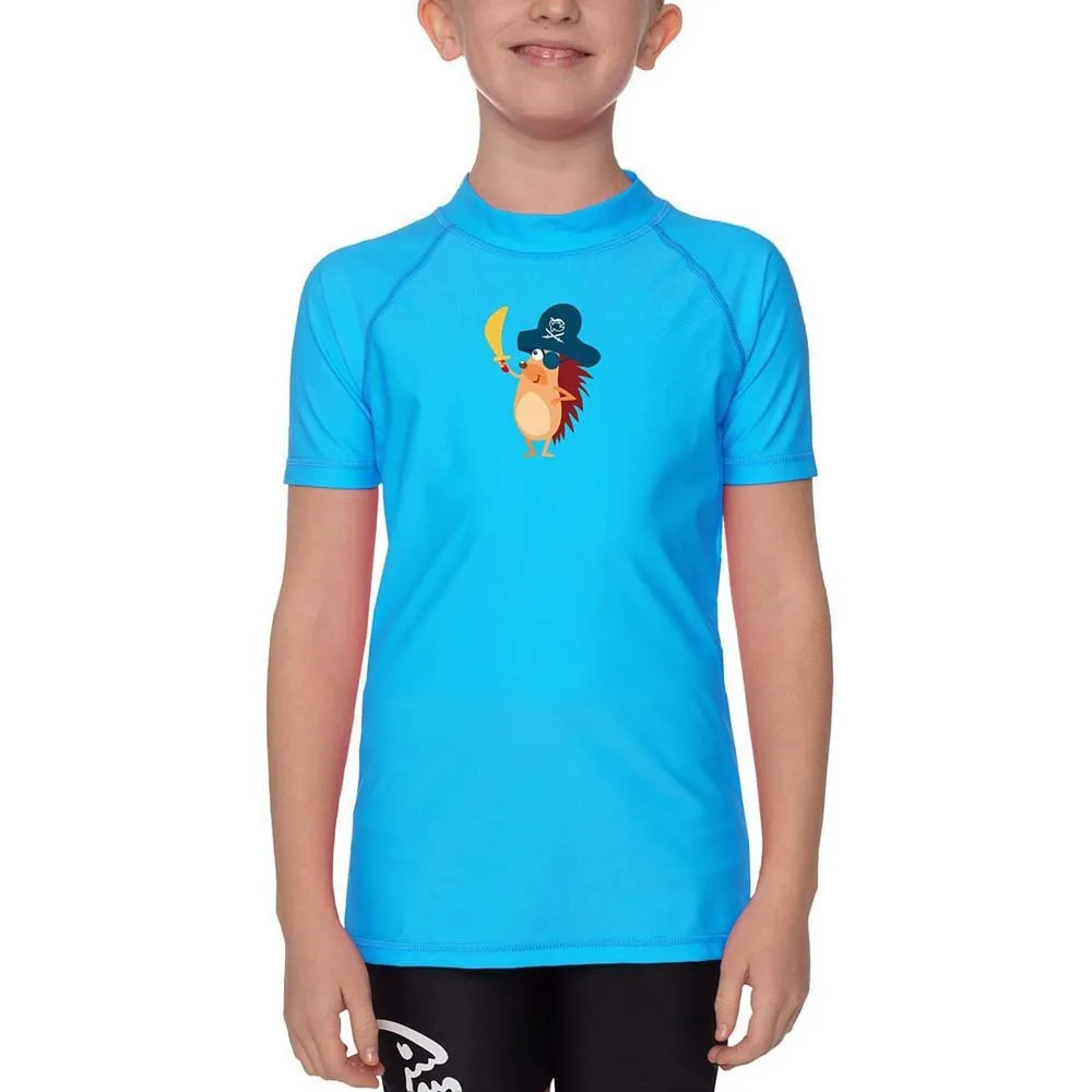 Iq-uv Uv Aqua Igelchen Junior Uv-schutz T-shirt Mit Kurzen ärmeln Iq-uv Uv Aqua Igelchen Junior Uv-schutz T-shirt Mit Kurzen ärmeln