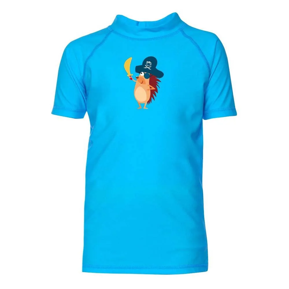 Iq-uv Uv Aqua Igelchen Junior Uv-schutz T-shirt Mit Kurzen ärmeln Iq-uv Uv Aqua Igelchen Junior Uv-schutz T-shirt Mit Kurzen ärmeln