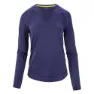 IQ Yanta Halbreißverschluss-langarm-t-shirt female, Blue ribbon