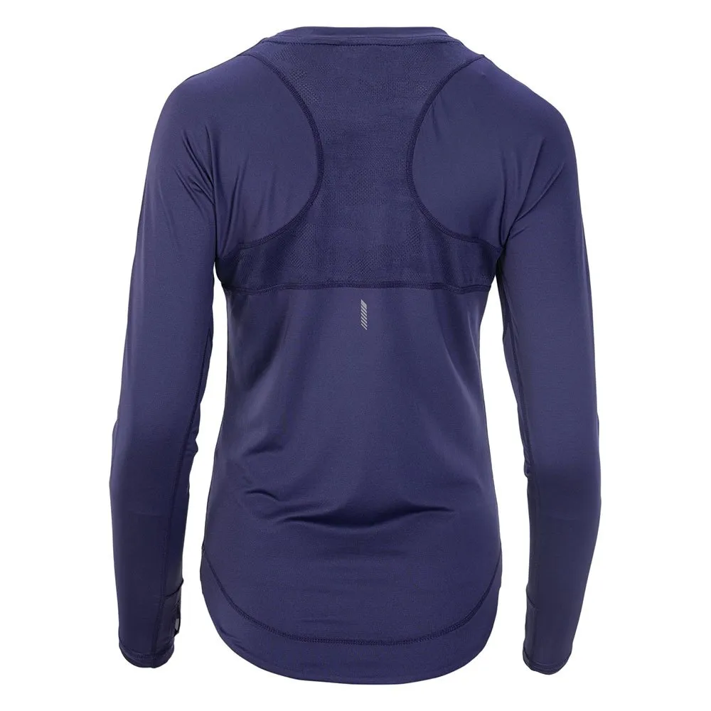 IQ Yanta Halbreißverschluss-langarm-t-shirt female, Blue ribbon