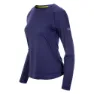 IQ Yanta Halbreißverschluss-langarm-t-shirt female, Blue ribbon
