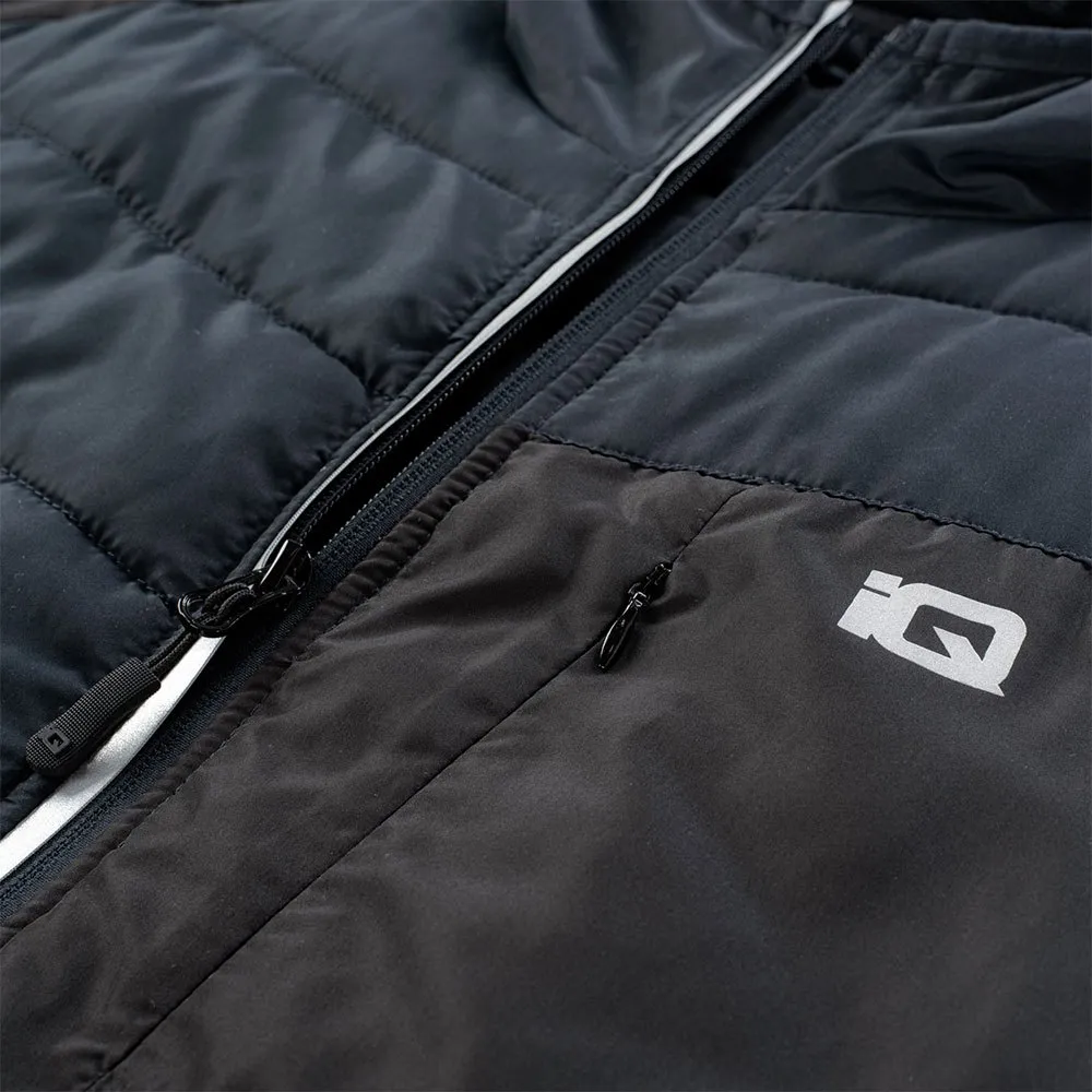 IQ Yoran Jacke male, Black / anthracite