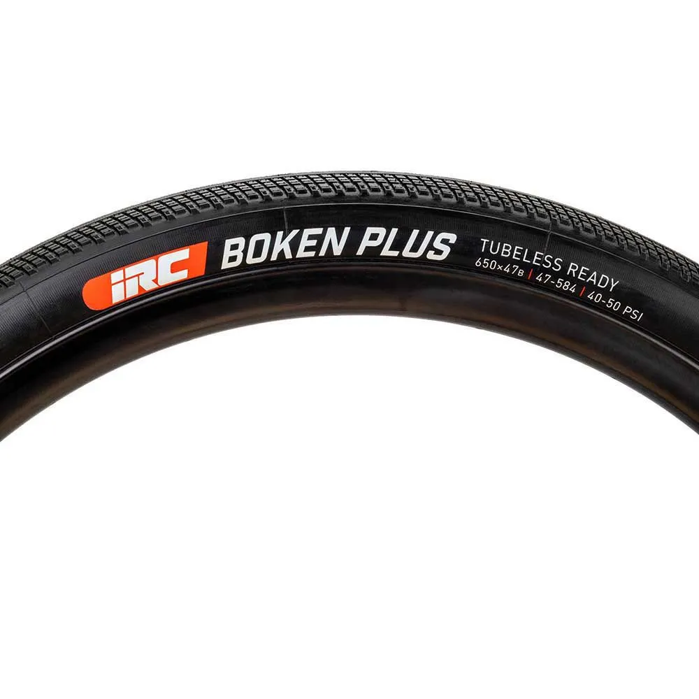 IRCtire Boken Plus Tubeless 700c X 38 Steifer Gravelreifen, Black, 700C x 38 IRCtire Boken Plus Tubeless 700c X 38 Steifer Gravelreifen, Black, 700C x 38