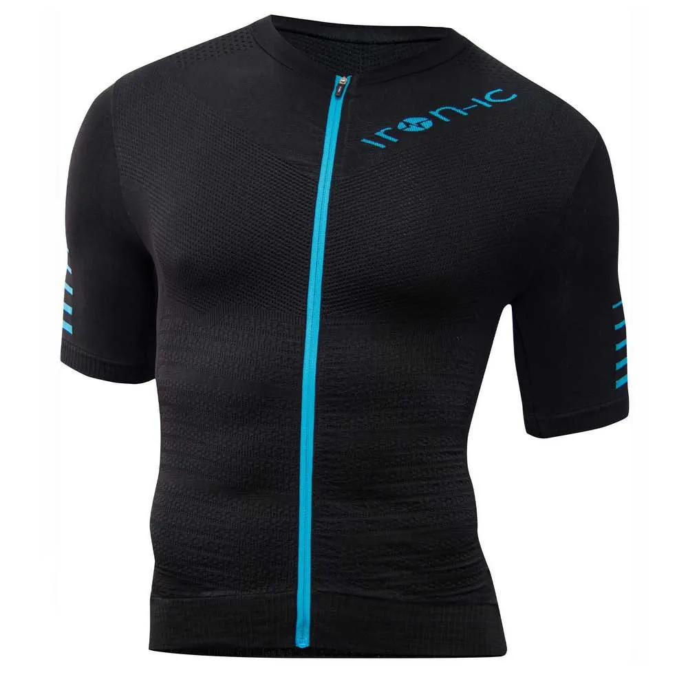 Iron-ic 1.0 Kurzarm-radtrikot, Black