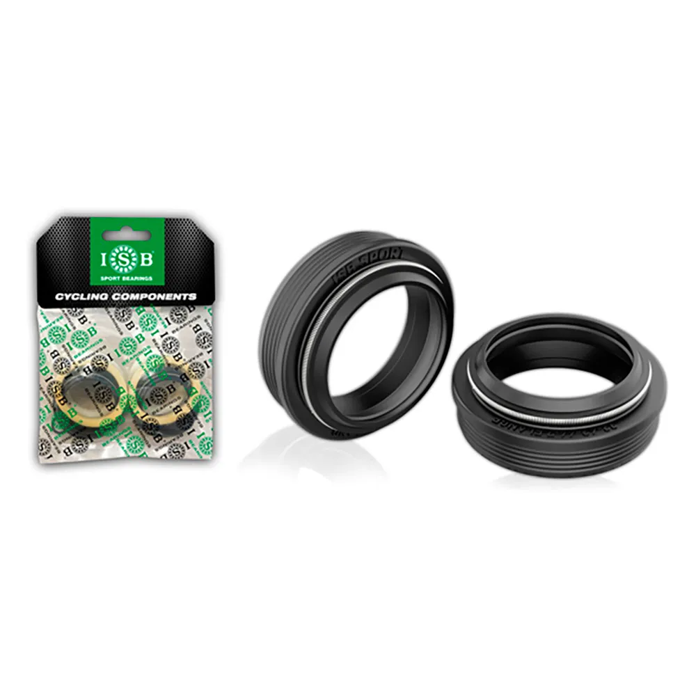 ISB Bearings 38/48 Mm Gabeldichtringsatz, Black, One Size ISB Bearings 38/48 Mm Gabeldichtringsatz, Black, One Size