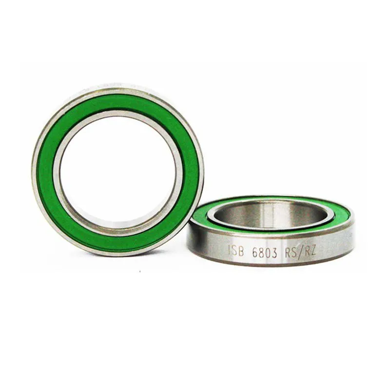 ISB Bearings 6803-rs/rz X-force Lager, Silver / green, 17 x 26 x 5mm ISB Bearings 6803-rs/rz X-force Lager, Silver / green, 17 x 26 x 5mm