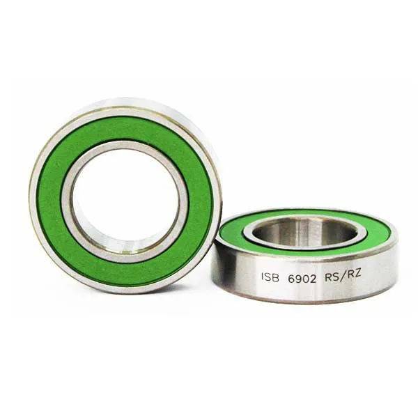 ISB Bearings 6902-rs/rz X-force Lager, Silver / green, 15 x 28 x 7mm ISB Bearings 6902-rs/rz X-force Lager, Silver / green, 15 x 28 x 7mm