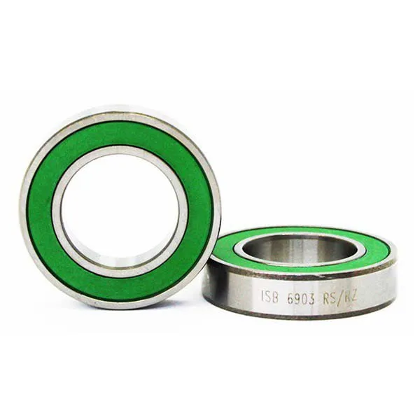 ISB Bearings 6903-rs/rz X-force Lager, Silver / green, 17 x 30 x 7mm ISB Bearings 6903-rs/rz X-force Lager, Silver / green, 17 x 30 x 7mm