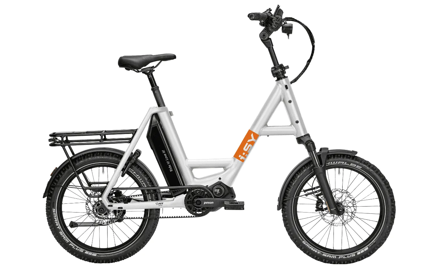 i:SY P12 ZR Adventure 800Wh 12N Kompakt, Silber, 47cm