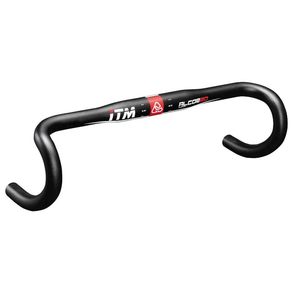 ITM Alcor 80 Alu 6061 Lenker, Black anodized, 31.8mm, 420mm ITM Alcor 80 Alu 6061 Lenker, Black anodized, 31.8mm, 420mm