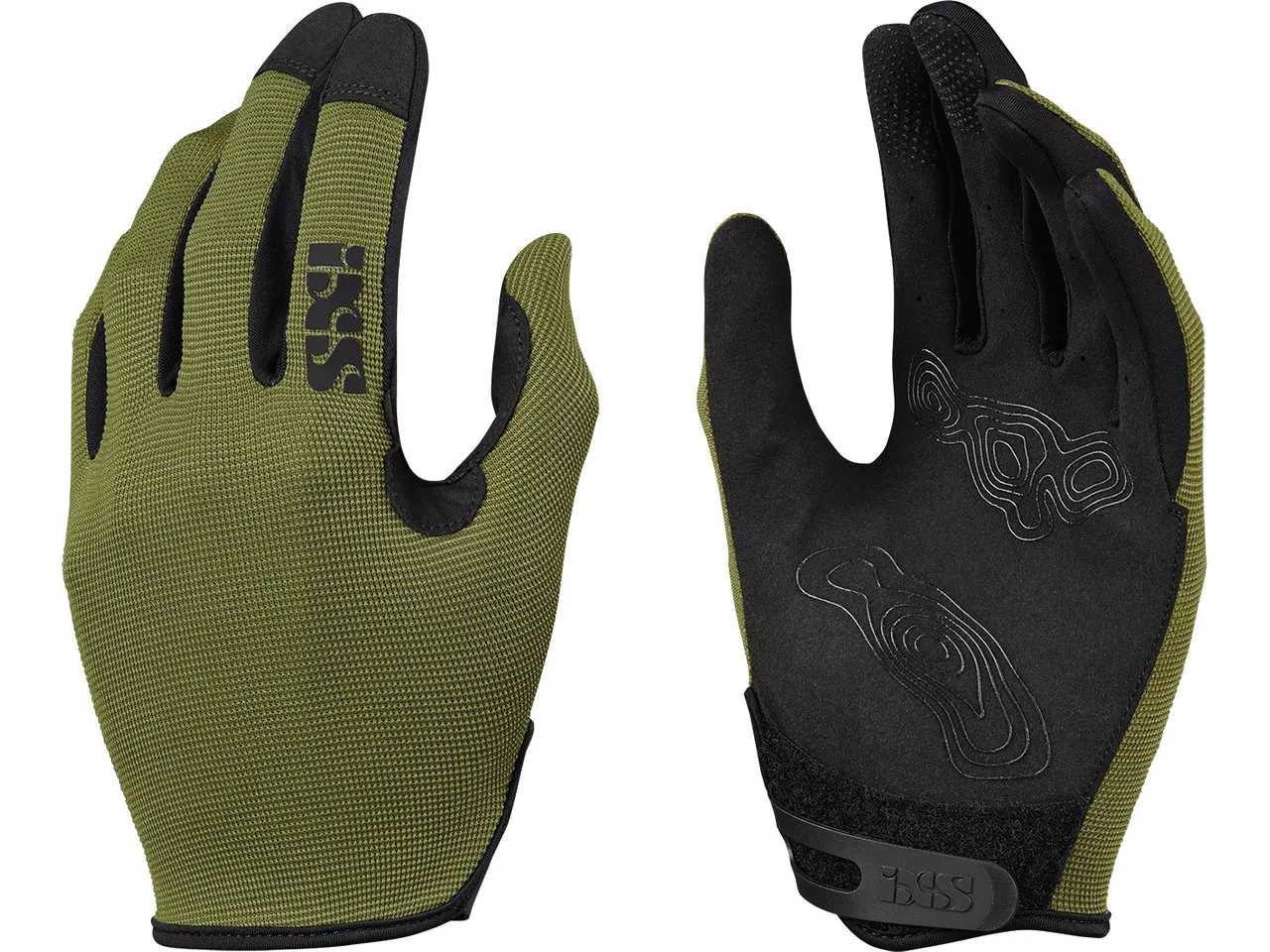 IXS Carve Digger Ganzfinger-Handschuhe, Grün IXS Carve Digger Ganzfinger-Handschuhe, Grün