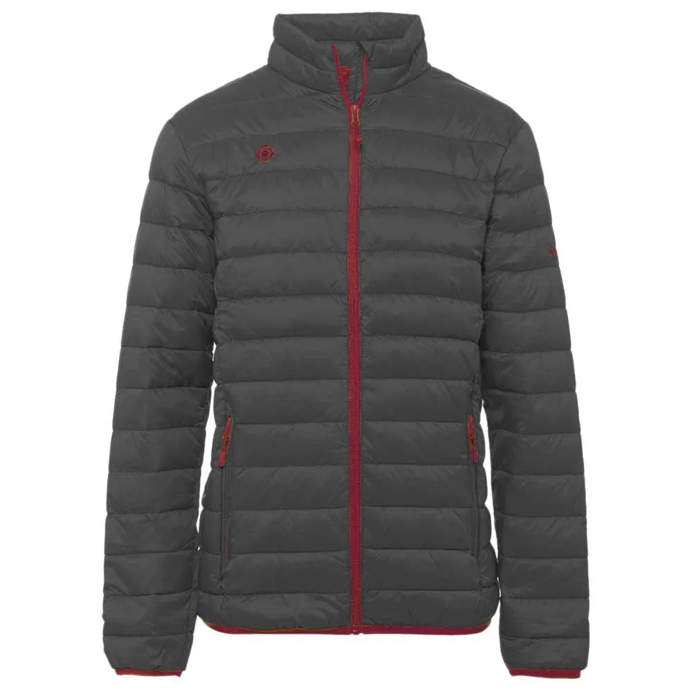Izas Aden Daunenjacke, Dark grey / mineral red Izas Aden Daunenjacke, Dark grey / mineral red