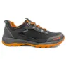 Charcoal / orange