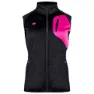 Izas Ascara Weste, Black / fuxia