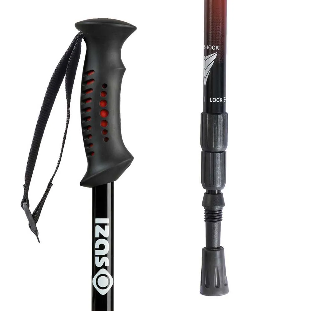 Izas Bernues Stöcke, Black, 65-135cm Izas Bernues Stöcke, Black, 65-135cm