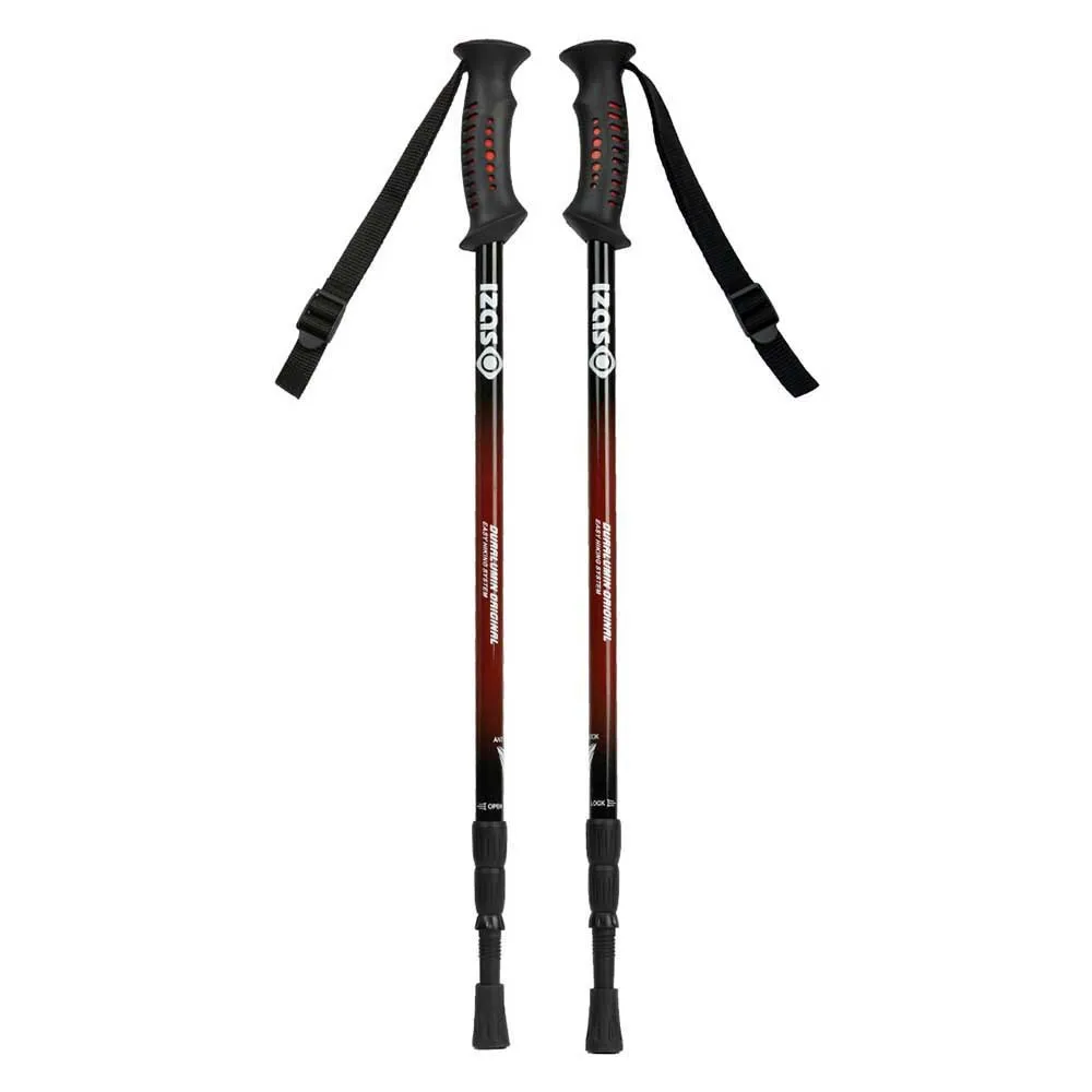 Izas Bernues Stöcke, Black, 65-135cm Izas Bernues Stöcke, Black, 65-135cm