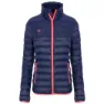 Navy blue / coral fluor