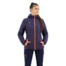 Navy blue / coral fluor