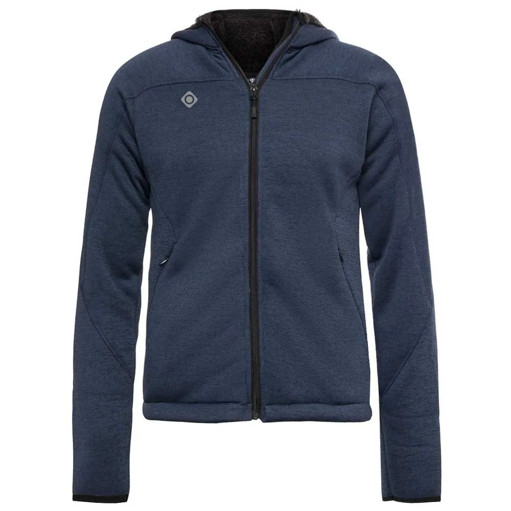 Izas Hudson Kapuzenfleece, Bluemoon / black Izas Hudson Kapuzenfleece, Bluemoon / black