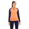 Coral fluor / navy blue