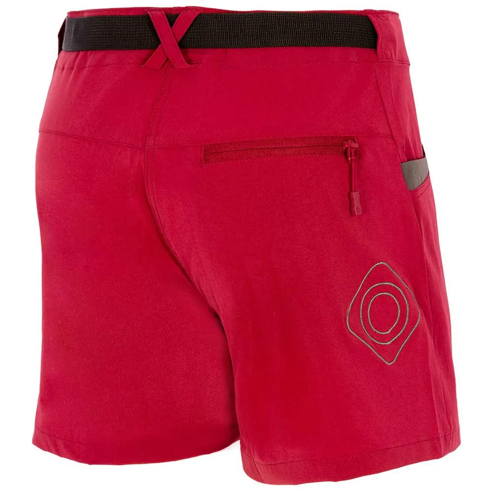 Izas Ivar Kurze Hose, Mineral red / dark grey