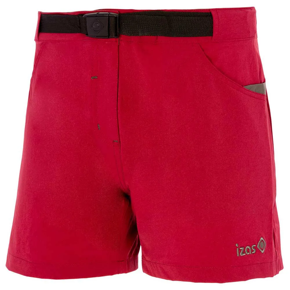 Izas Ivar Kurze Hose, Mineral red / dark grey