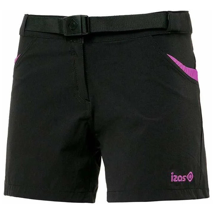 Izas Kea Kurze Hose, Black / fuxia Izas Kea Kurze Hose, Black / fuxia