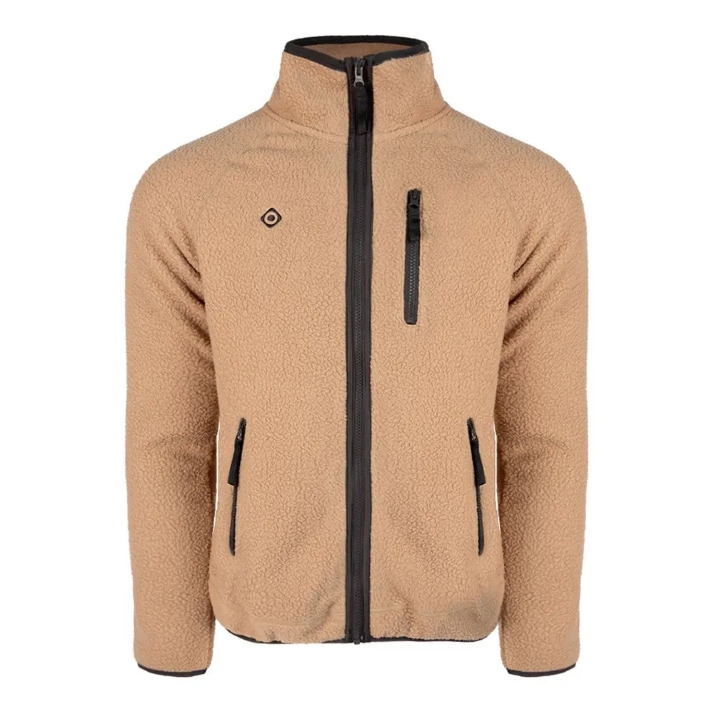 Izas Lepus Fleece Mit Durchgehendem Reißverschluss, Natural Izas Lepus Fleece Mit Durchgehendem Reißverschluss, Natural