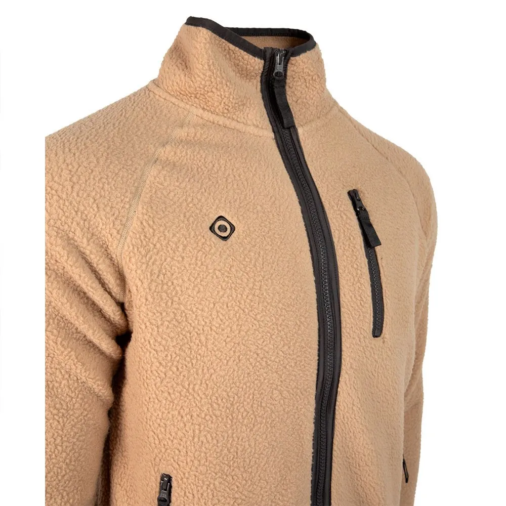 Izas Lepus Fleece Mit Durchgehendem Reißverschluss, Natural Izas Lepus Fleece Mit Durchgehendem Reißverschluss, Natural