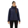 Navy blue / coral fluor