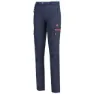 Navy blue / coral fluor