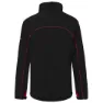 Izas Midi Softshelljacke, Black / red