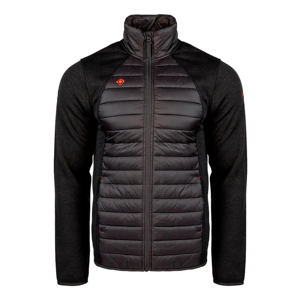 Izas Navasa Fleece Mit Durchgehendem Reißverschluss, Black / red Izas Navasa Fleece Mit Durchgehendem Reißverschluss, Black / red