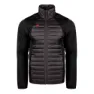Izas Navasa Fleece Mit Durchgehendem Reißverschluss, Black / red