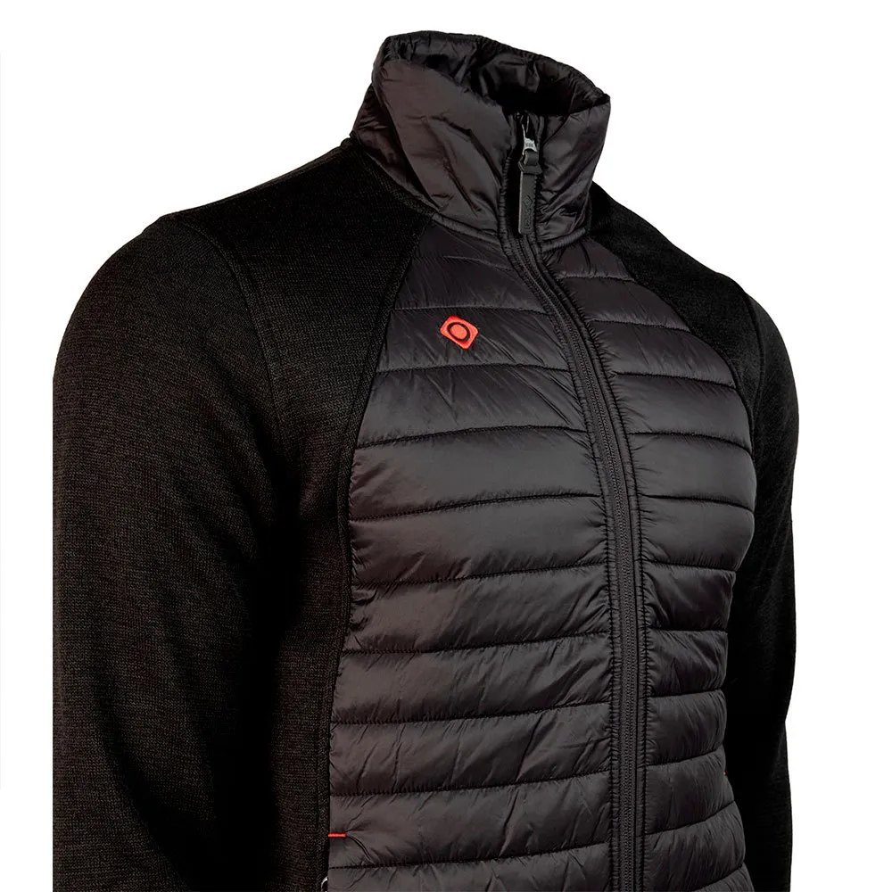 Izas Navasa Fleece Mit Durchgehendem Reißverschluss, Black / red Izas Navasa Fleece Mit Durchgehendem Reißverschluss, Black / red