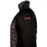 Izas Navasa Fleece Mit Durchgehendem Reißverschluss, Black / red