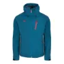 Dark aqua / red
