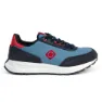Light blue / navy blue