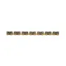 Izumi Chain Kai Super Toughness Track Kette, Black / gold, 116 Links