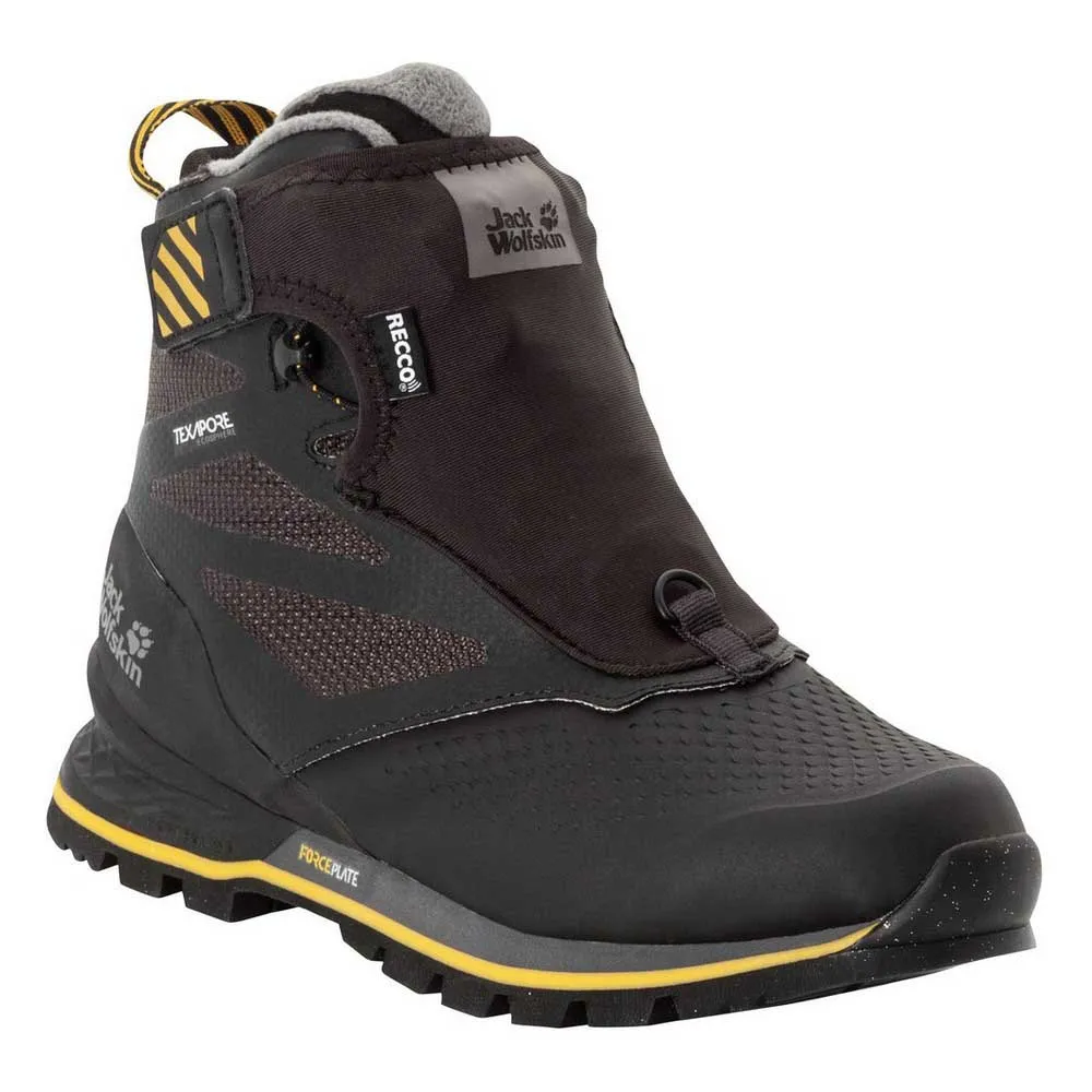 Jack Wolfskin 1995 Series Texapore Mid Wanderstiefel, Black / burly yellow xt Jack Wolfskin 1995 Series Texapore Mid Wanderstiefel, Black / burly yellow xt