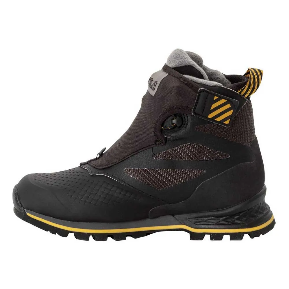 Jack Wolfskin 1995 Series Texapore Mid Wanderstiefel, Black / burly yellow xt Jack Wolfskin 1995 Series Texapore Mid Wanderstiefel, Black / burly yellow xt