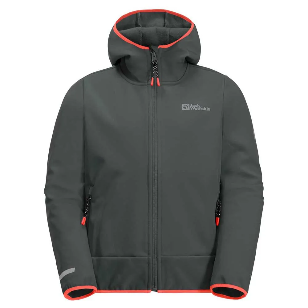 Jack Wolfskin Actamic Jacke, Slate green, 128cm