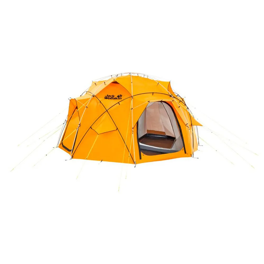 Jack Wolfskin Base Camp Zelt, Burly yellow, 10PL Jack Wolfskin Base Camp Zelt, Burly yellow, 10PL