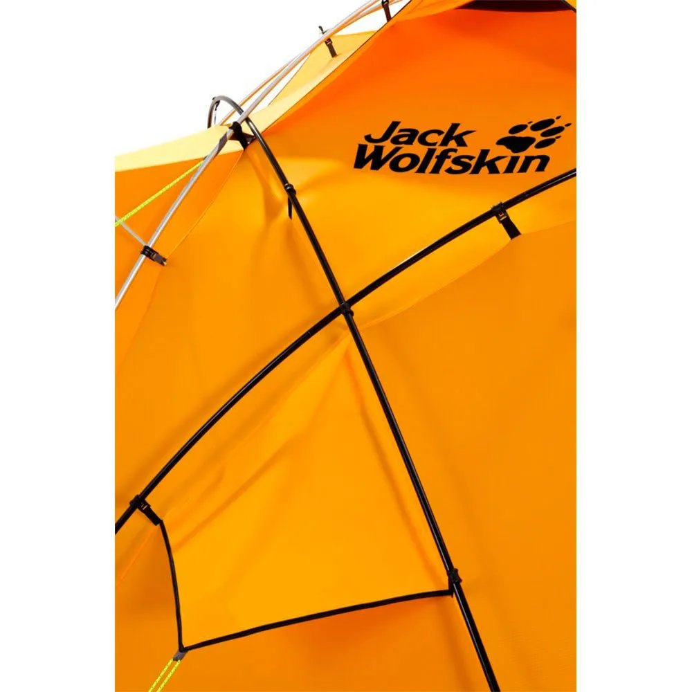 Jack Wolfskin Base Camp Zelt, Burly yellow, 10PL Jack Wolfskin Base Camp Zelt, Burly yellow, 10PL