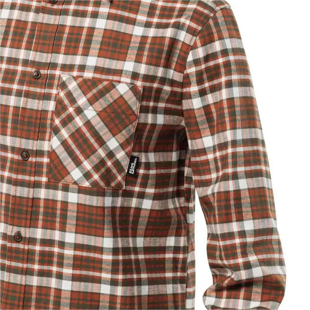 Jack Wolfskin Bergweg Langarmhemd Jack Wolfskin Bergweg Langarmhemd