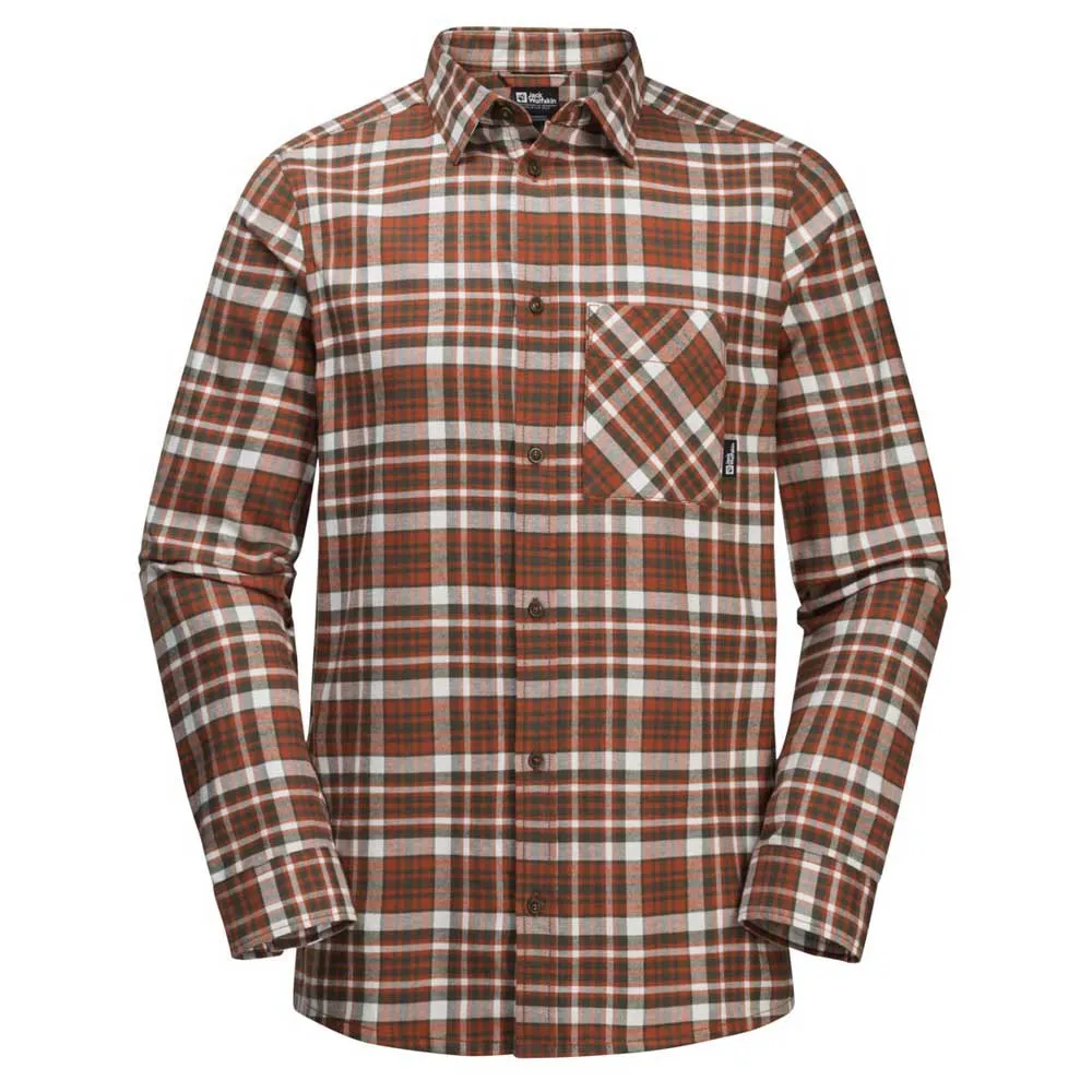 Jack Wolfskin Bergweg Langarmhemd Jack Wolfskin Bergweg Langarmhemd
